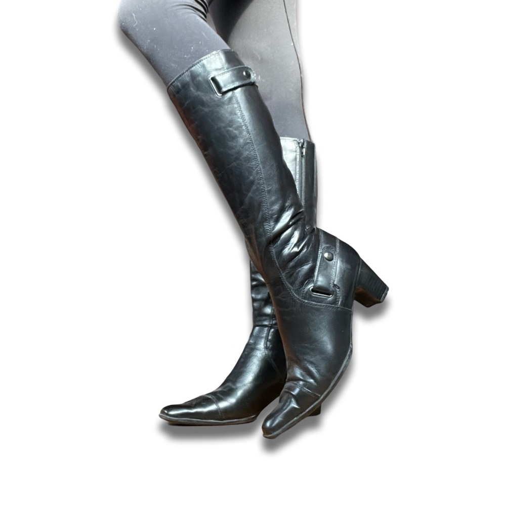 4/45$ Mid high heeled boots | Vintage